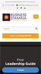 Mobile Screenshot of businessstamina.com
